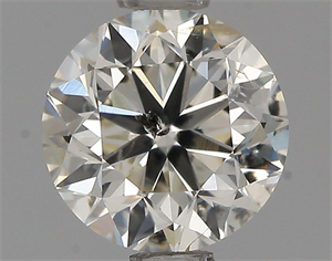 Picture of Natural Diamond 1.06 Carats, Round with Very Good Cut, I Color, I1 Clarity and Certified by IGI