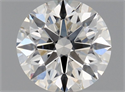 Natural Diamond 0.42 Carats, Round with Excellent Cut, G Color, SI1 Clarity and Certified by GIA