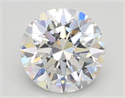 Del inventario de diamantes de laboratorio, 2.02 quilates, Redondo , Color D, claridad VS1 y certificado IGI