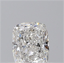 Natural Diamond 0.41 Carats, Cushion with  Cut, F Color, VS1 Clarity and Certified by GIA