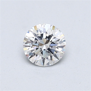 Picture of Natural Diamond 0.50 Carats, Round with Excellent Cut, E Color, SI1 Clarity and Certified by GIA