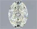 Diamante Natural 0.50 quilates, Ovalado , Color K, claridad VVS1 y certificado GIA