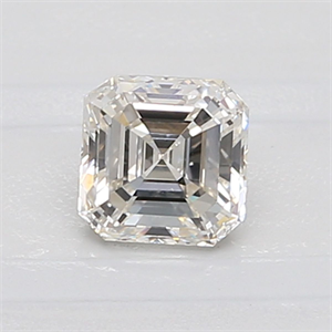 Picture of Natural Diamond 0.71 Carats, Asscher with  Cut, J Color, VS2 Clarity and Certified by GIA