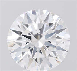Picture of Lab Grown Diamond 5.07 Carats, Round with Ideal Cut, E Color, VVS1 Clarity and Certified by IGI