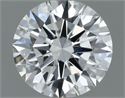 Diamante Natural 0.50 quilates, Redondo , Color H, claridad VVS2 y certificado GIA
