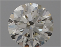 Diamante Natural 0.40 quilates, Redondo , Color J, claridad IF y certificado GIA