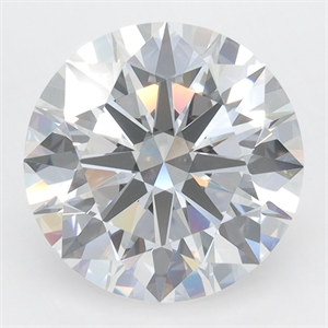 Picture of Lab Grown Diamond 4.07 Carats, Round with Excellent Cut, D Color, VVS1 Clarity and Certified by GIA