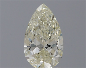 Picture of Natural Diamond 1.00 Carats, Pear with  Cut, K Color, VVS1 Clarity and Certified by GIA