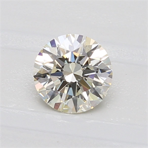 Picture of Natural Diamond 0.54 Carats, Round with Excellent Cut, M Color, VVS2 Clarity and Certified by GIA