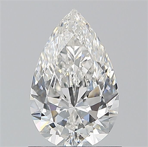 Picture of Natural Diamond 0.90 Carats, Pear with  Cut, D Color, VVS2 Clarity and Certified by GIA