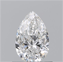 Natural Diamond 0.70 Carats, Pear with  Cut, F Color, VS1 Clarity and Certified by GIA