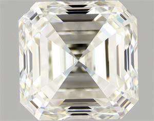 Foto Diamante Natural 1.12 quilates, Asscher , Color H, claridad VVS1 y certificado IGI de