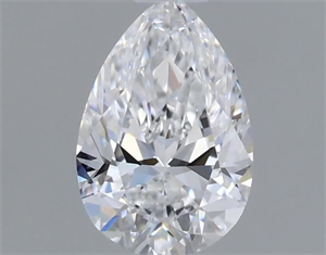Picture of Natural Diamond 0.71 Carats, Pear with  Cut, D Color, VVS2 Clarity and Certified by GIA