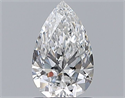 Natural Diamond 0.93 Carats, Pear with  Cut, E Color, SI1 Clarity and Certified by GIA