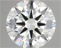 Lab Grown Diamond 1.33 Carats, Round with Excellent Cut, F Color, VVS2 Clarity and Certified by IGI
