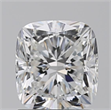 Diamante Natural 1.56 quilates, Del cojín , Color F, claridad VVS1 y certificado GIA