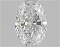 Diamante Natural 0.54 quilates, Ovalado , Color D, claridad IF y certificado GIA