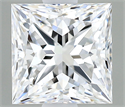 Diamante Natural 0.51 quilates, Princesa , Color D, claridad VVS1 y certificado GIA