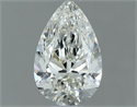 Natural Diamond 0.50 Carats, Pear with  Cut, H Color, VS1 Clarity and Certified by IGI