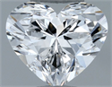Natural Diamond 0.36 Carats, Heart with  Cut, D Color, VVS1 Clarity and Certified by GIA