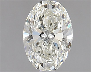 Picture of Natural Diamond 0.90 Carats, Oval with  Cut, K Color, IF Clarity and Certified by GIA