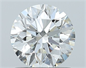 Natural Diamond 1.00 Carats, Round with Excellent Cut, I Color, VVS2 Clarity and Certified by GIA