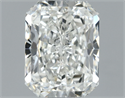 Natural Diamond 1.21 Carats, Radiant with  Cut, H Color, SI2 Clarity and Certified by GIA