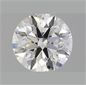 Diamante Natural 0.40 quilates, Redondo , Color H, claridad VVS1 y certificado GIA