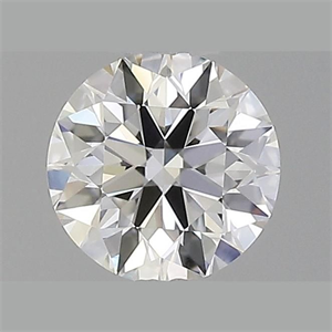 Foto Diamante Natural 0.40 quilates, Redondo , Color H, claridad VVS1 y certificado GIA de