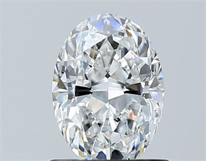 Picture of Natural Diamond 0.90 Carats, Oval with  Cut, E Color, VS1 Clarity and Certified by GIA