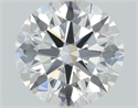 Del inventario de diamantes de laboratorio, 1.51 quilates, Redondo , Color E, claridad VS2 y certificado IGI