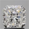 Natural Diamond 1.50 Carats, Radiant with  Cut, G Color, SI1 Clarity and Certified by GIA