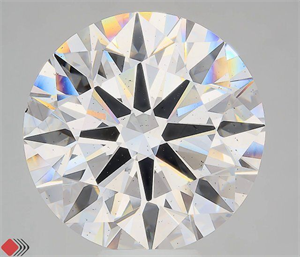 Picture of Lab Grown Diamond 11.01 Carats, Round with Ideal Cut, F Color, VS2 Clarity and Certified by IGI