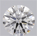 Del inventario de diamantes de laboratorio, 2.07 quilates, Redondo , Color E, claridad VVS2 y certificado IGI