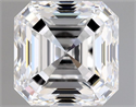 Natural Diamond 1.31 Carats, Asscher with  Cut, E Color, VVS2 Clarity and Certified by GIA