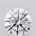 Del inventario de diamantes de laboratorio, 1.57 quilates, Redondo , Color D, claridad FL y certificado GIA