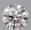 Natural Diamond 0.70 Carats, Round with Excellent Cut, G Color, VVS2 Clarity and Certified by GIA