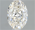 Diamante Natural 0.50 quilates, Ovalado , Color H, claridad VS1 y certificado IGI