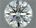 Natural Diamond 1.01 Carats, Round with Excellent Cut, M Color, VVS2 Clarity and Certified by GIA