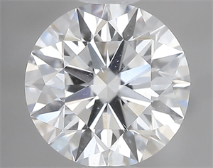 Picture of Natural Diamond 0.71 Carats, Round with Excellent Cut, D Color, SI2 Clarity and Certified by GIA
