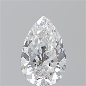 Picture of Natural Diamond 1.51 Carats, Pear with  Cut, E Color, VS2 Clarity and Certified by GIA