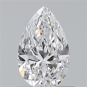 Foto Diamante Natural 0.70 quilates, De pera , Color D, claridad VVS1 y certificado GIA de