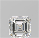 Diamante Natural 1.50 quilates, Asscher , Color I, claridad VS1 y certificado GIA
