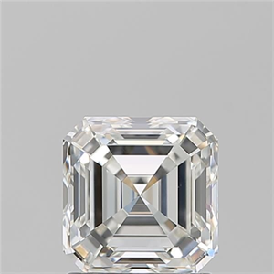 Picture of Natural Diamond 1.50 Carats, Asscher with  Cut, I Color, VS1 Clarity and Certified by GIA