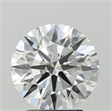 Lab Grown Diamond 2.86 Carats, Round with Ideal Cut, F Color, VVS2 Clarity and Certified by IGI