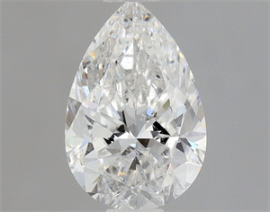 Foto Diamante Natural 0.70 quilates, De pera , Color F, claridad I1 y certificado GIA de