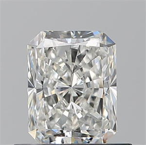 Picture of Natural Diamond 0.70 Carats, Radiant with  Cut, H Color, VS2 Clarity and Certified by GIA