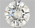 Diamante Natural 2.01 quilates, Redondo , Color J, claridad VS1 y certificado IGI