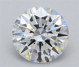 Picture of Lab Grown Diamond 1.10 Carats, Round with Excellent Cut, D Color, VS1 Clarity and Certified by IGI