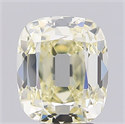 Diamante Natural 3.52 quilates, Del cojín , Color L, claridad VVS2 y certificado IGI